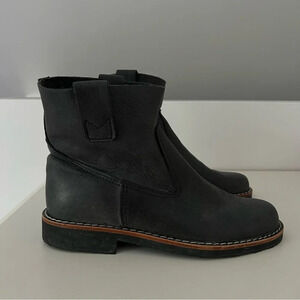 Roots Black Ankle Boots